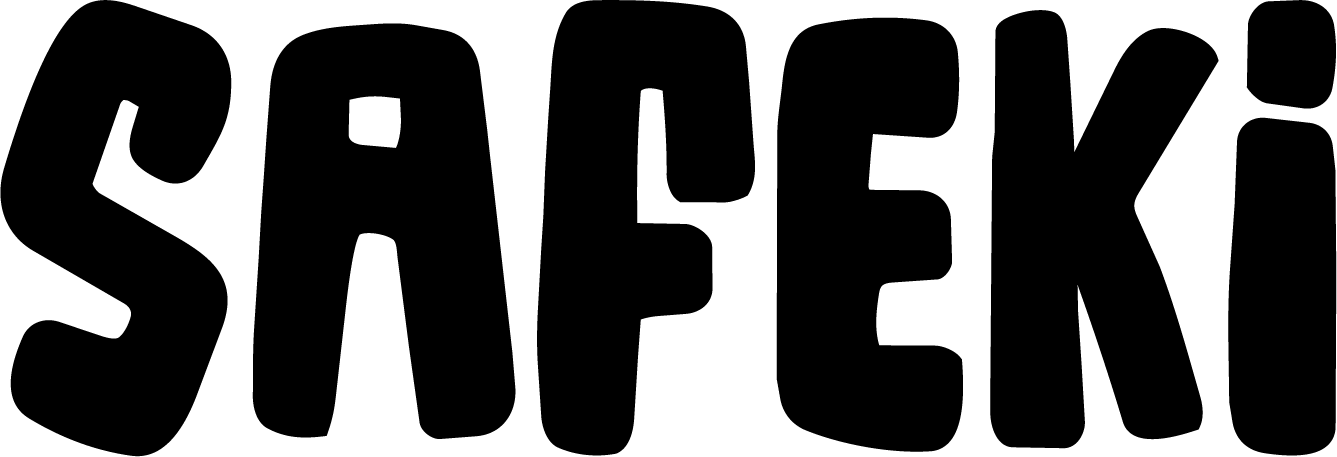 logo typographique safeki